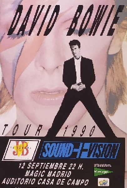 David Bowie Madrid 1990